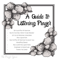 A Guide to Listening Prayer